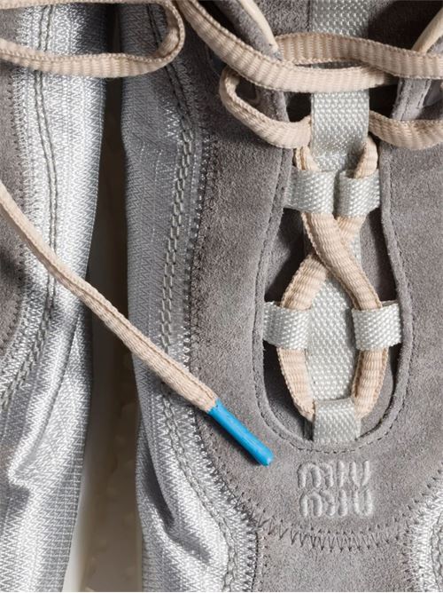 Sneaker Bubble in suede MIU MIU | 5E806E3M0KF0424